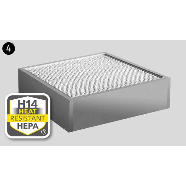 Nagy teljesítményű légtisztító Trotec TAC V+ 