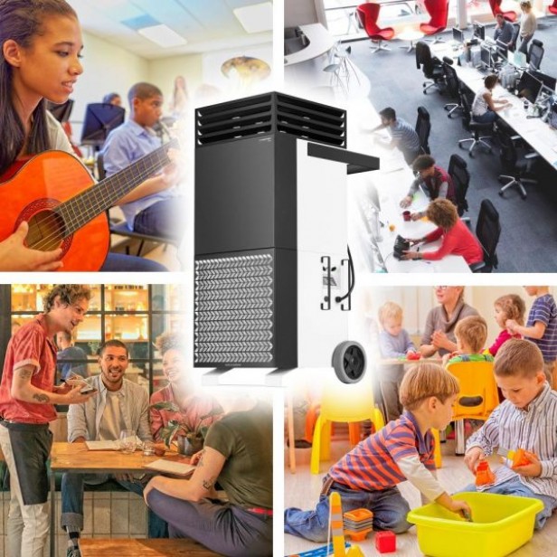 Nagy teljesítményű légtisztító Trotec TAC V+ 