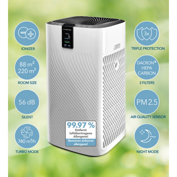 Trotec AirgoClean 250 E légtisztító max. 88 m2