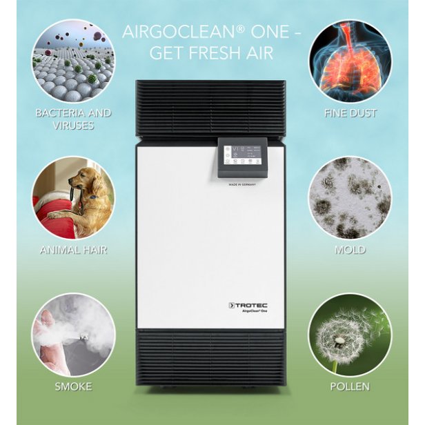 Trotec AirgoClean One légtisztító max. 600 m3/h