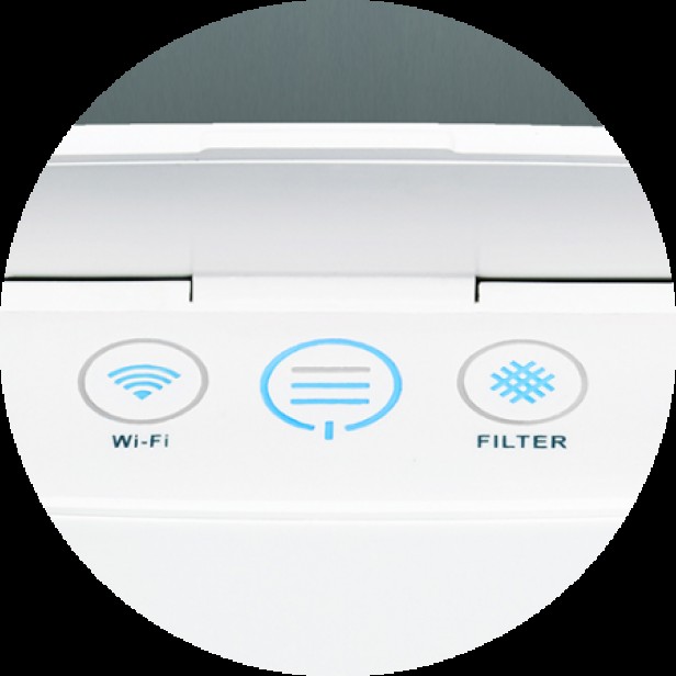 Prémium levegőtisztító 40 m2-ig - Blueair 405 Allergia, asztma ellen csodafegyver SmokeStop szűrővel