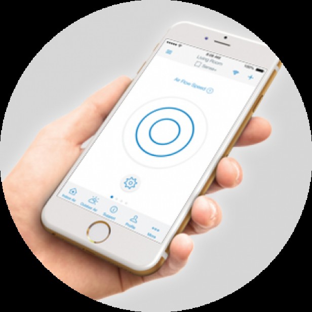 Prémium levegőtisztító 40 m2-ig - Blueair 405 Allergia, asztma ellen csodafegyver SmokeStop szűrővel