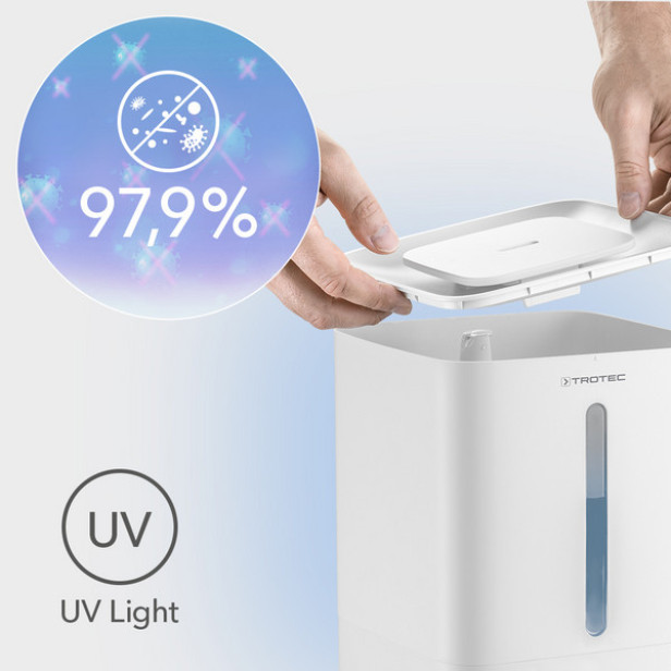Ultrahangos párásító Trotec B 4 E  6l/nap, 24m2
